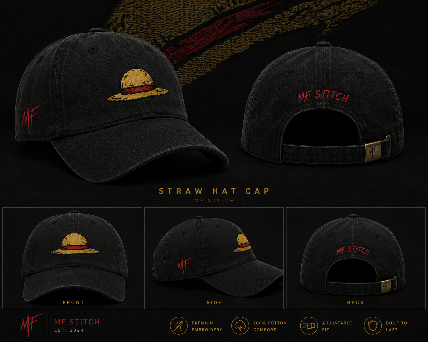 Straw Hat Cap